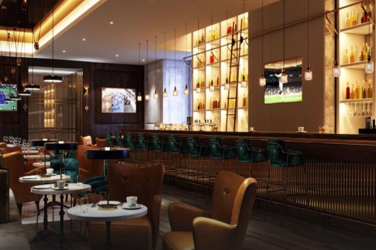 Paramount Hotel Midtown Dubai Exterior photo The bar at the 100 Park Place lounge