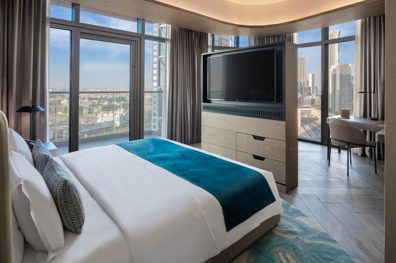 Paramount Hotel Midtown Dubai Exterior photo A bedroom at the hotel