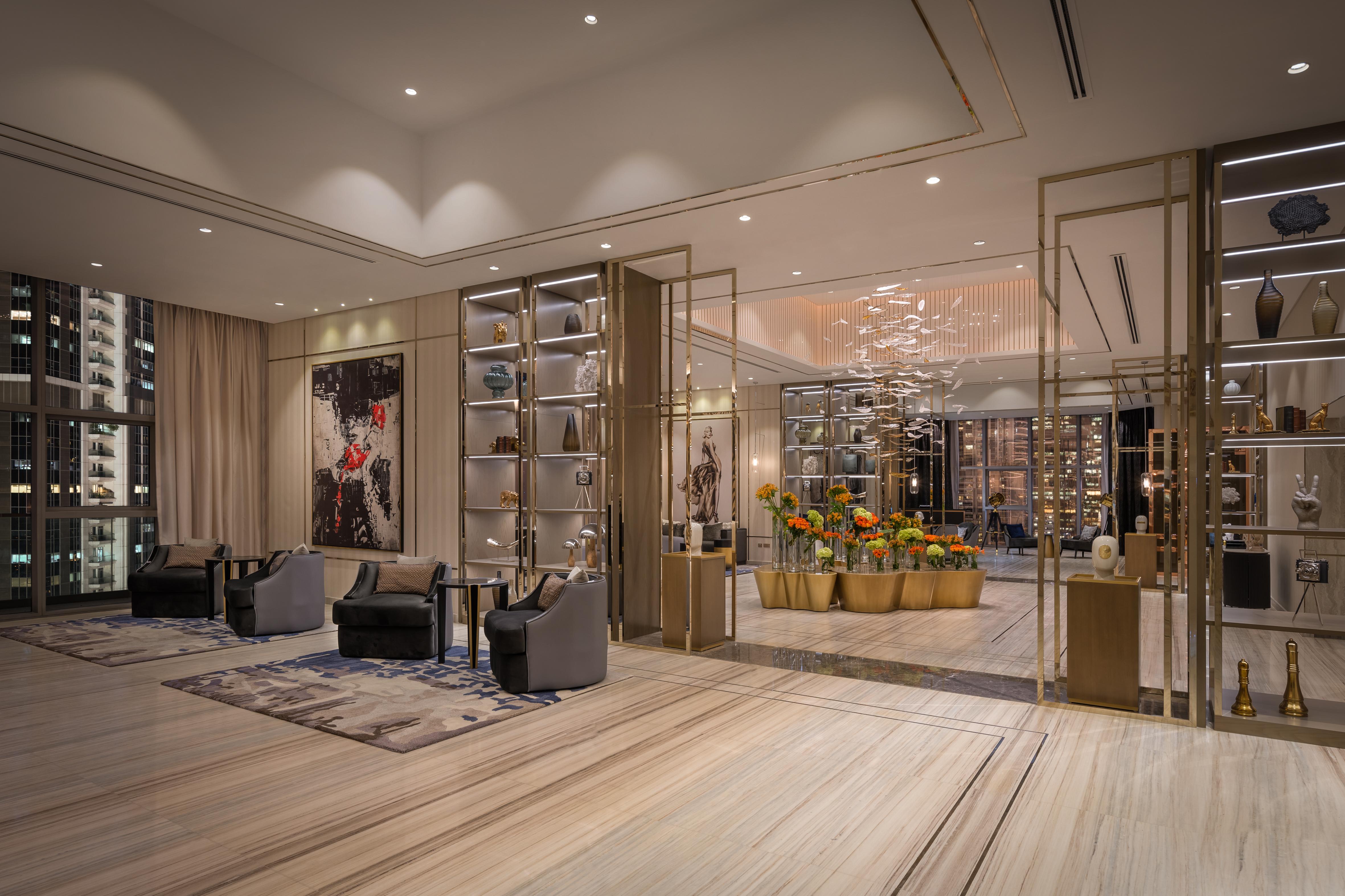 Paramount Hotel Midtown Dubai Exterior photo The lobby