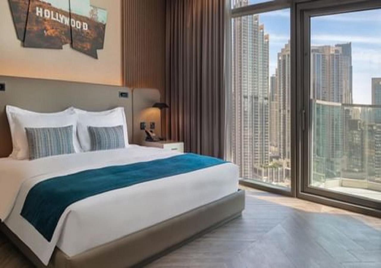 Paramount Hotel Midtown Dubai Exterior photo A bedroom at the hotel